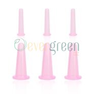 Kit de Thérapie des Ventouses en Silicone pour Massage, Traitement Anticellulite et Anti-âge 6 pièces